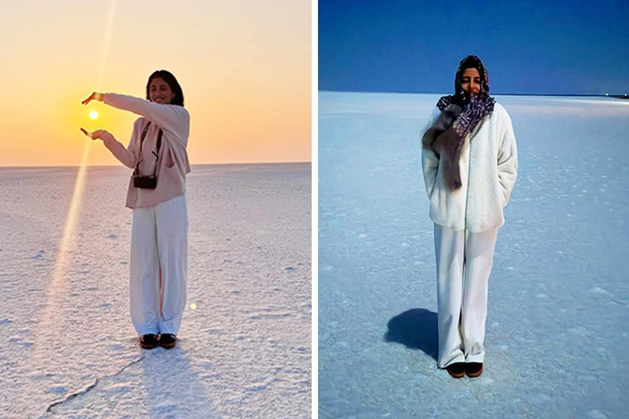 Navya Naveli Nanda in Rann of Kutch