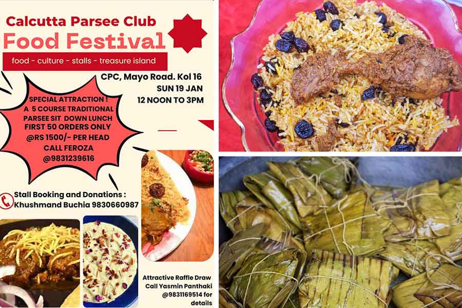 Parsi food festival menu, berry pulao and patra ni machhi