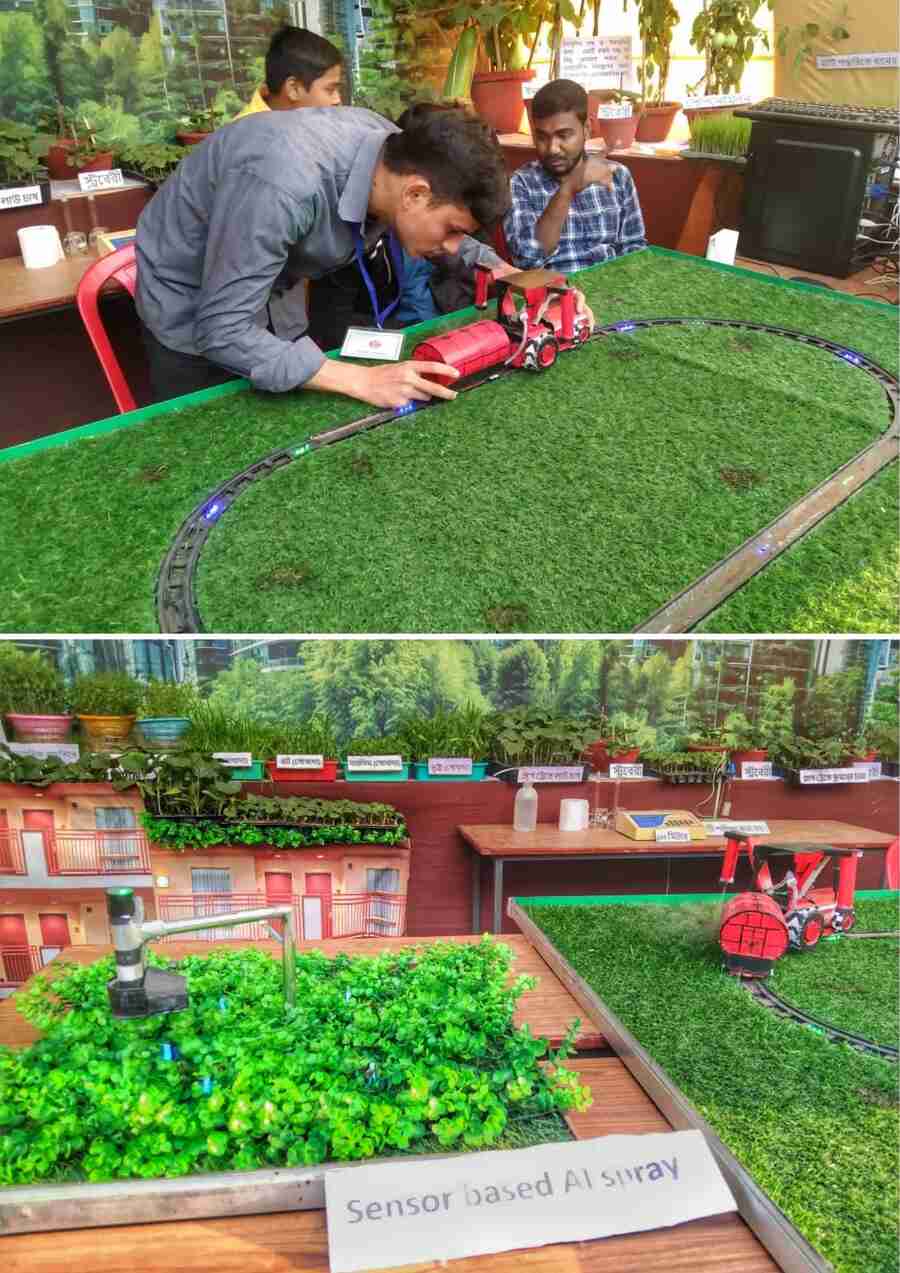 The Annual Festival and 56th Sri Ramakrishna Mela organised by Ramakrishna Mission Lok Shiksha Parishad and Agricultural Training Centre is being held from January 17 to 20. Application of artificial intelligence-based technology in agricultural system and flower and cultivation of paddy through machine are the main attractions of the fair this year