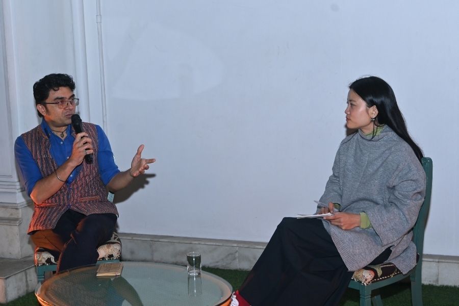 In a lively Q&A session, Vikram Iyengar, founder of Pickle Factory, prompted Borang to reflect on the theme of change. She noted how physical capabilities evolve over time, but this doesn’t diminish the body’s value. “I see the world in shades of grey, and I’m comfortable with that,” she mused