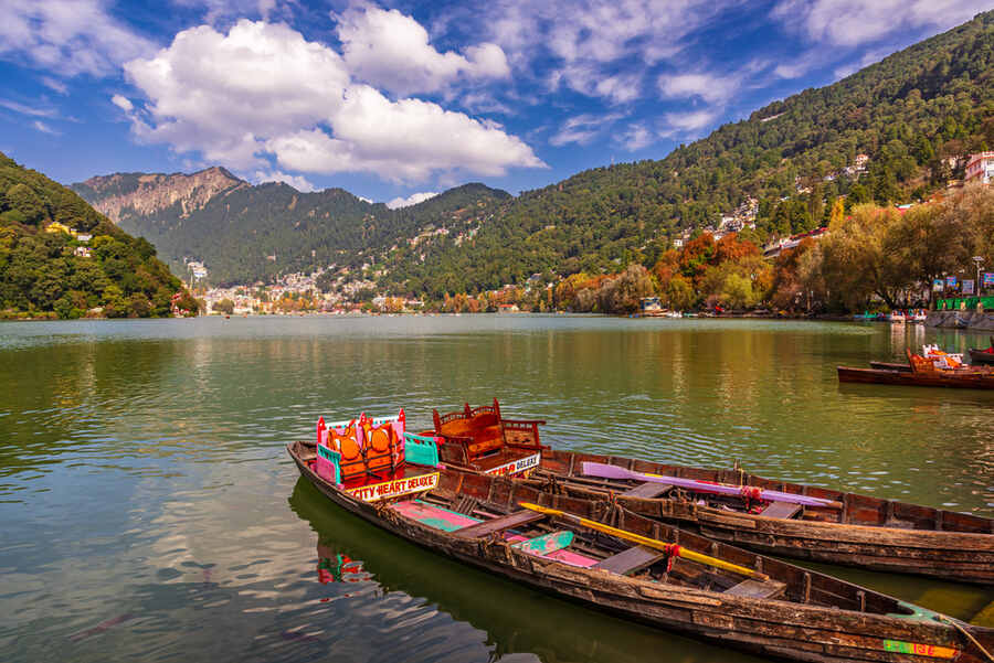 The Naini Lake is at the centre of all activities at Nainital