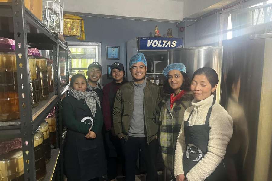 The Syangbo's Living Food and Beverages team in Darjeeling