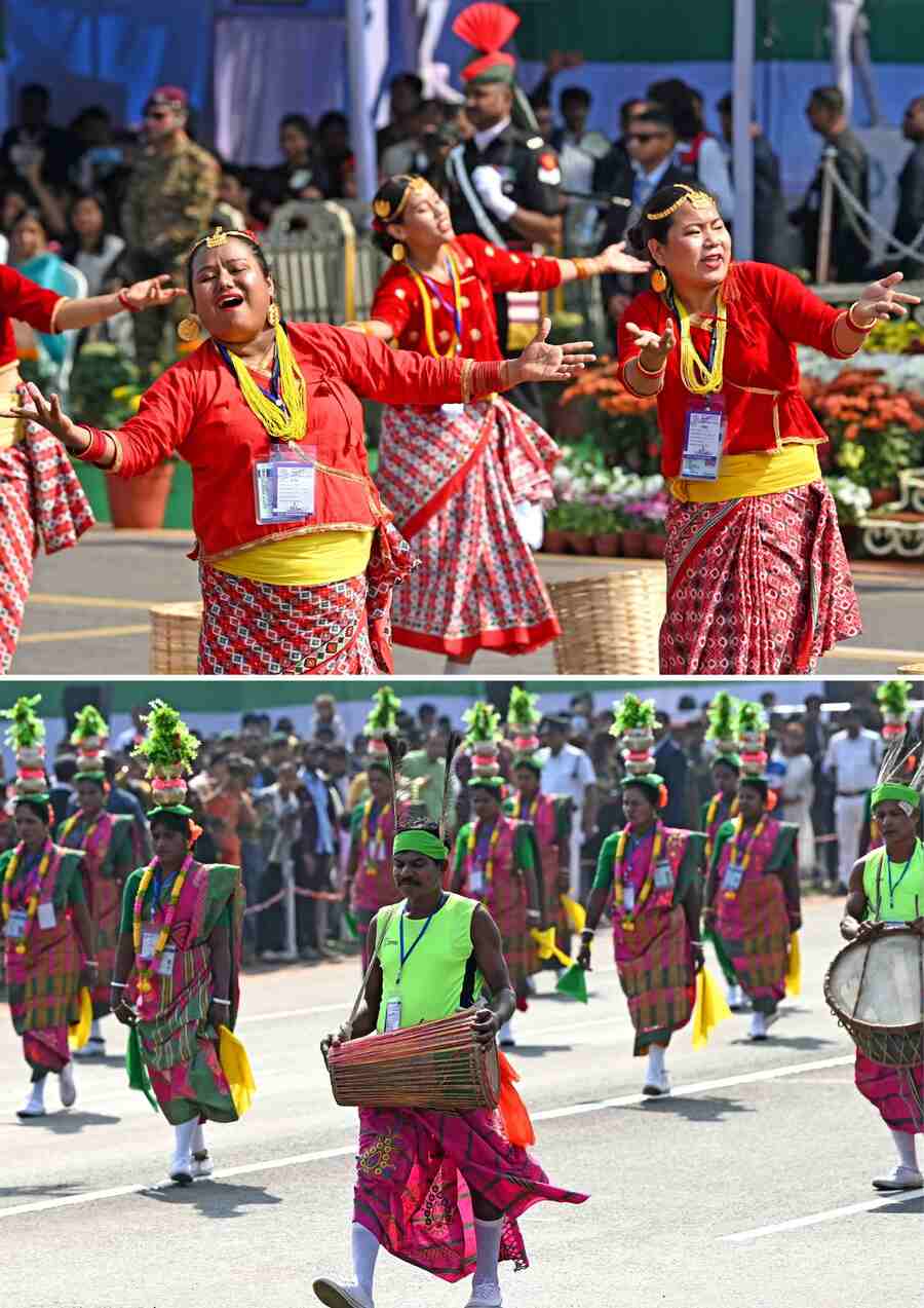 Red Road became a stage for folk dance and music