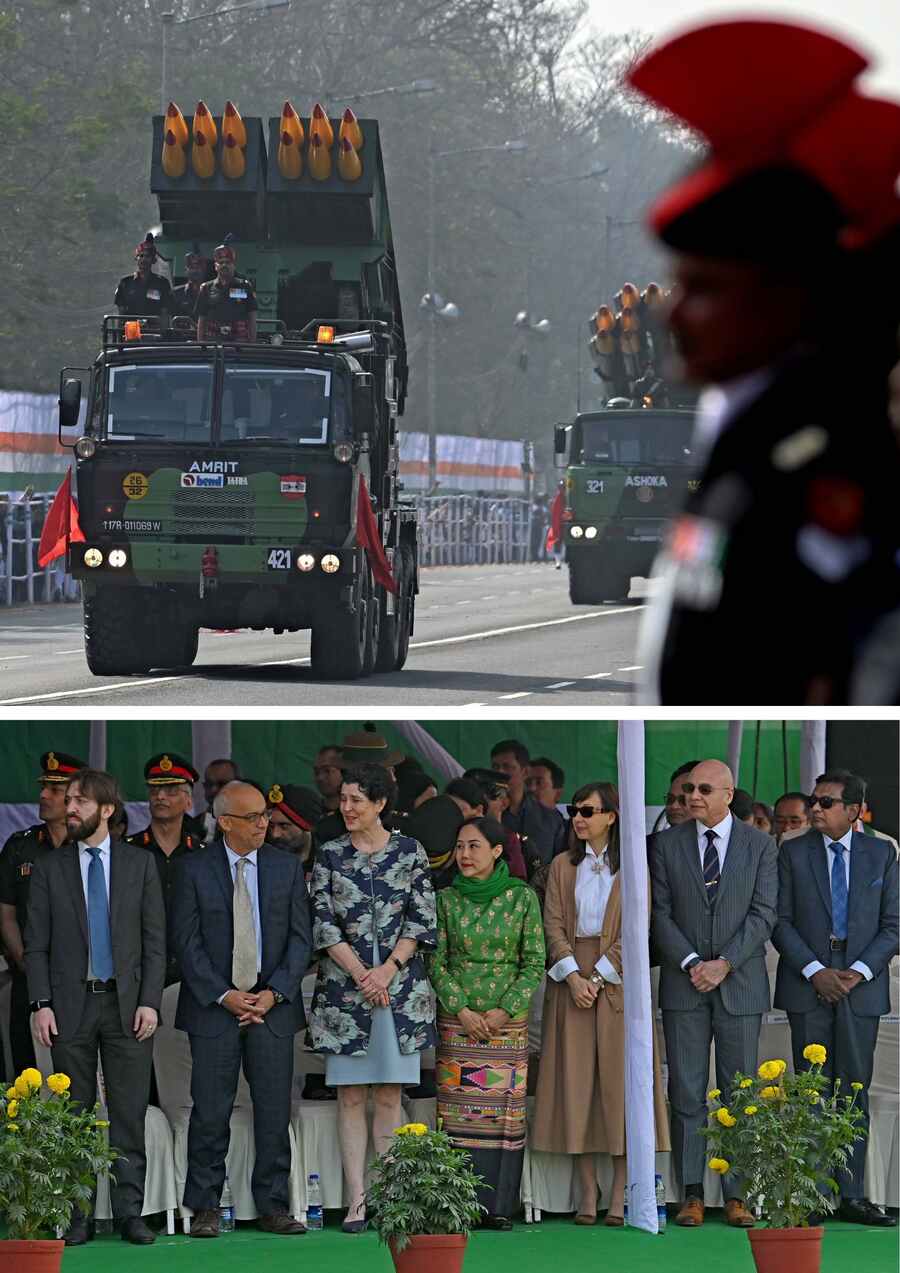 The Republic Day programme on Red Road was a grand affair with consuls general of different countries attending with their families