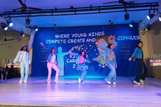 The carnival included solo singing, dancing, retro-themed dances, poster-making and fashion shows