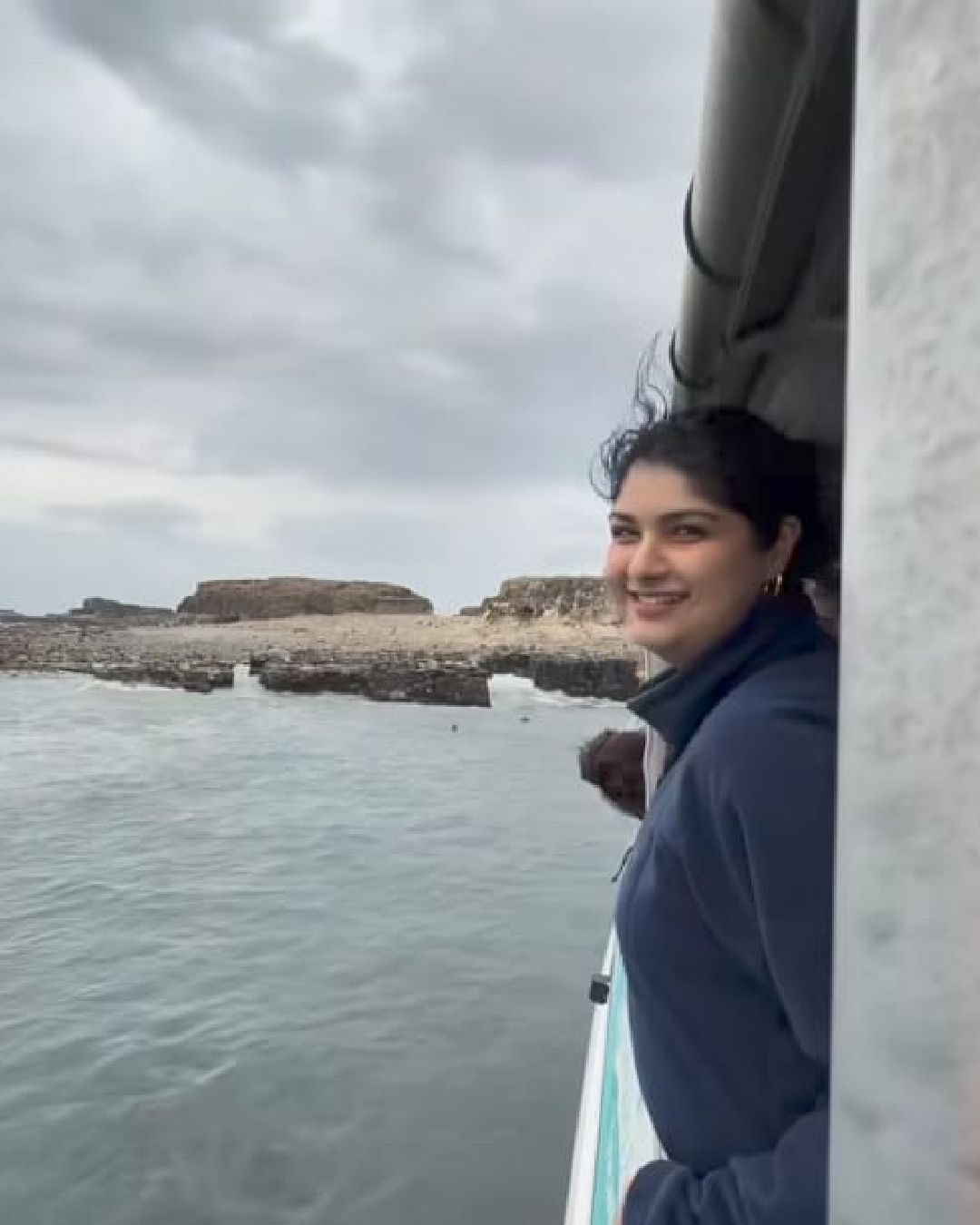 Arjun Kapoor’s younger sister Anshula Kapoor enjoyed a yacht ride in Phillip Island, Australia. Anshula came across several seals during the cruise, she said in her Instagram Story. 