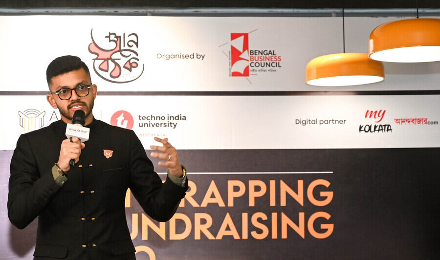 Following this, Manoshi Roy Chowdhury, co-chancellor, Techno India University and Meghdut Roy Chowdhury, chief innovation officer and executive director of Techno India Group and founder of Make Calcutta Relevant Again introduced ASMI Business School. ‘I genuinely believe that business is very hard to teach in the classroom. It’s what happens when you’re out there interacting with people, networking, and learning from those who can help catapult the learning ten times through one conversation than what an entire semester of class can teach you. That was the whole reason why we started the school, and it gives me a lot of joy and pleasure to know that we were able to host this incredible session,’ said Meghdut 