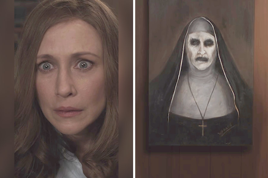 Scenes from The Conjuring 2, which featured on Netflix India’s Instagram