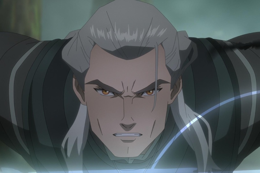 A still from 'The Witcher: Sirens of the Deep'