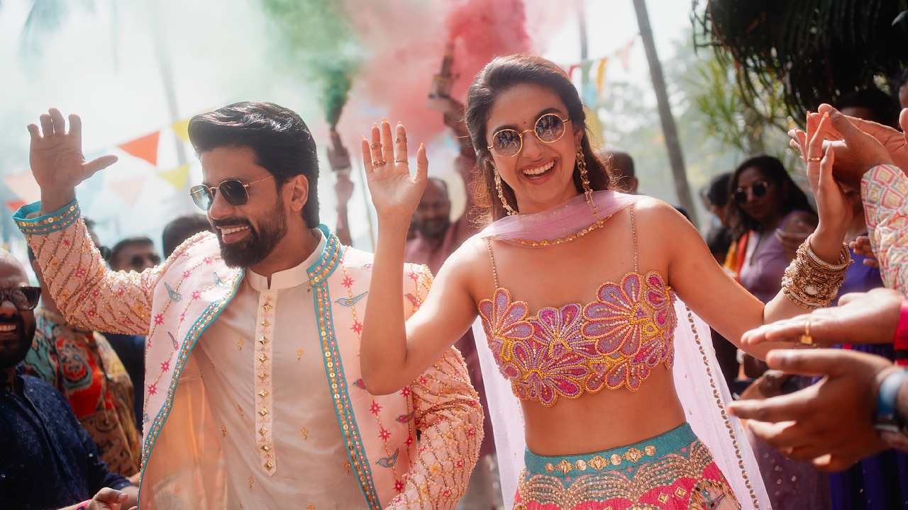 Baby John actress Keerthy Suresh, who recently tied the knot with Antony Thattil, has shared photos from their mehendi ceremony which preceded the wedding on December 12, 2024, in Goa.