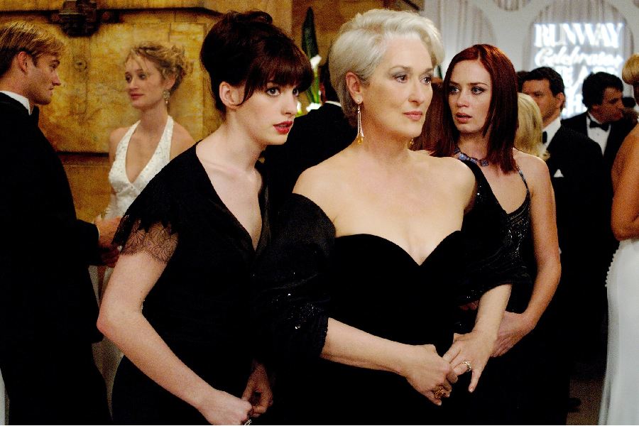 Anne Hathaway and Meryl Streep in ‘The Devil Wears Prada’
