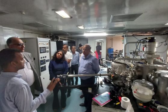 Delegates were given an in-depth presentation on the institute’s pioneering green energy research, cutting-edge technologies, and collaborative avenues.