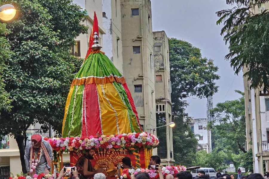 The chariot at Shukhobrishti in Action Area III