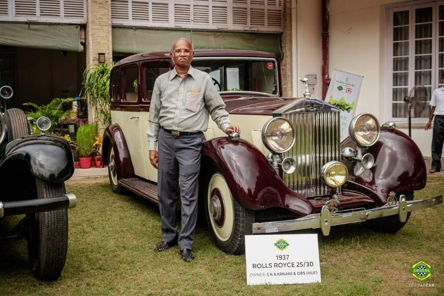 Vasant Karnani with his pride and joy