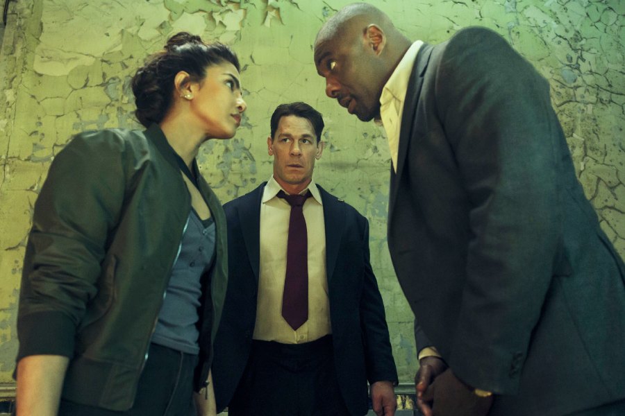 Idris Elba, John Cena, and Priyanka Chopra Jonas in \\\'Heads of State\\\' (2025)