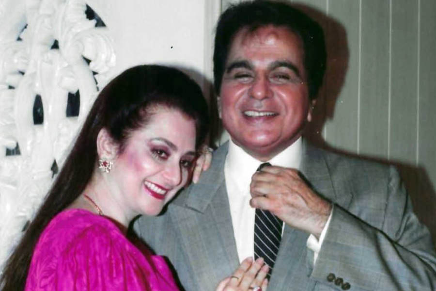 Saira Banu and Dilip Kumar