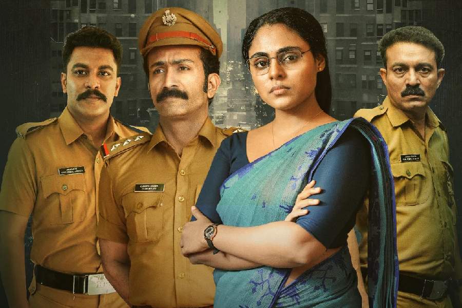 A poster of 'Soothravakyam'