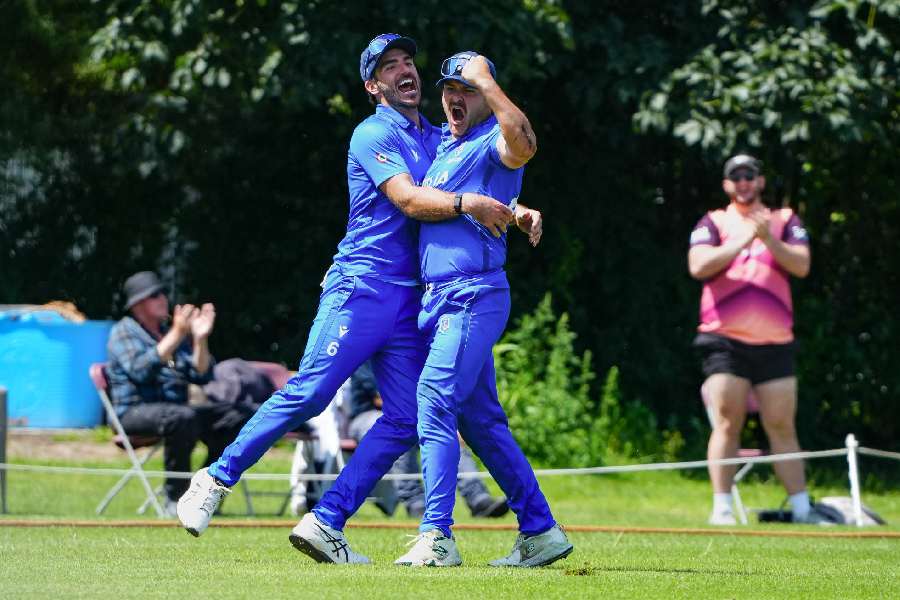 The Italians, led by former Australia Test opener Joe Burns, upset Scotland by 12 runs in the ICC Men’s T20 World Cup Europe Regional Final at the Voorburg Cricket Club ground in The Hague on Wednesday.