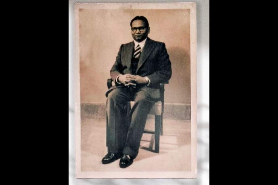 Jogendranath Mandal, a politician from the Namasudra community and head of the All India Scheduled Castes Federation in eastern India, who was responsible for Babasaheb Ambedkar’s election to the Constituent Assembly from Bengal in 1946.
