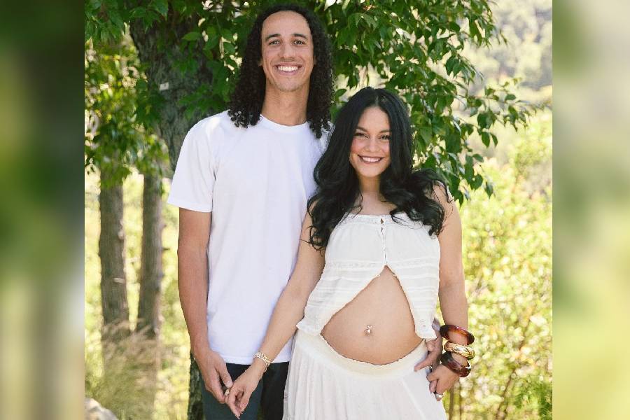 Vanessa Hudgens with husband Cole Tucker