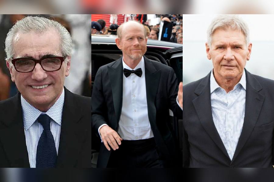 Martin Scorsese, Ron Howard, Harrison Ford