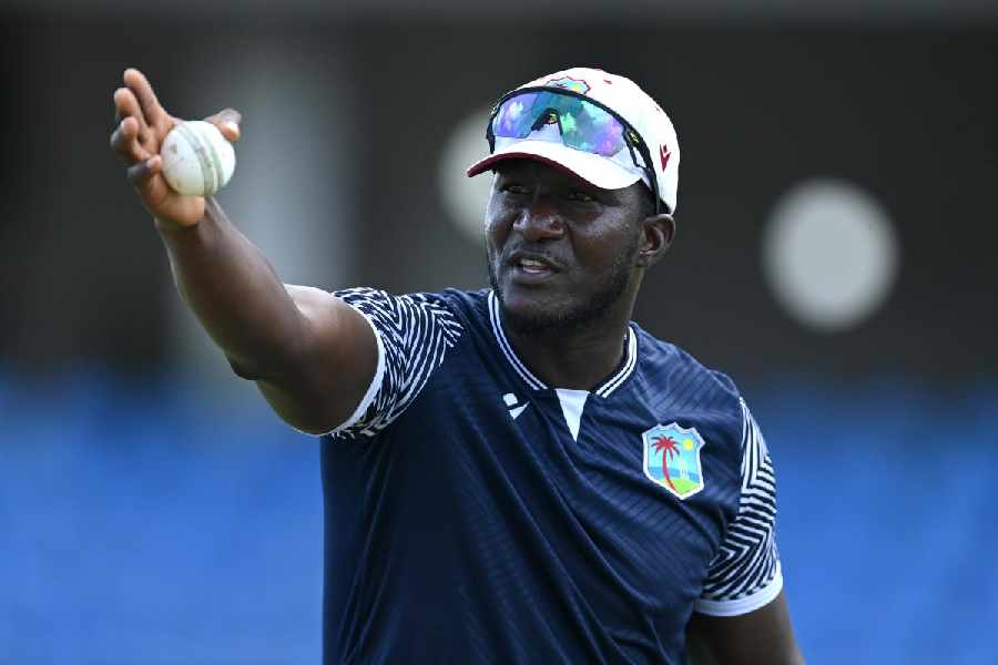 West Indies head coach Darren Sammy