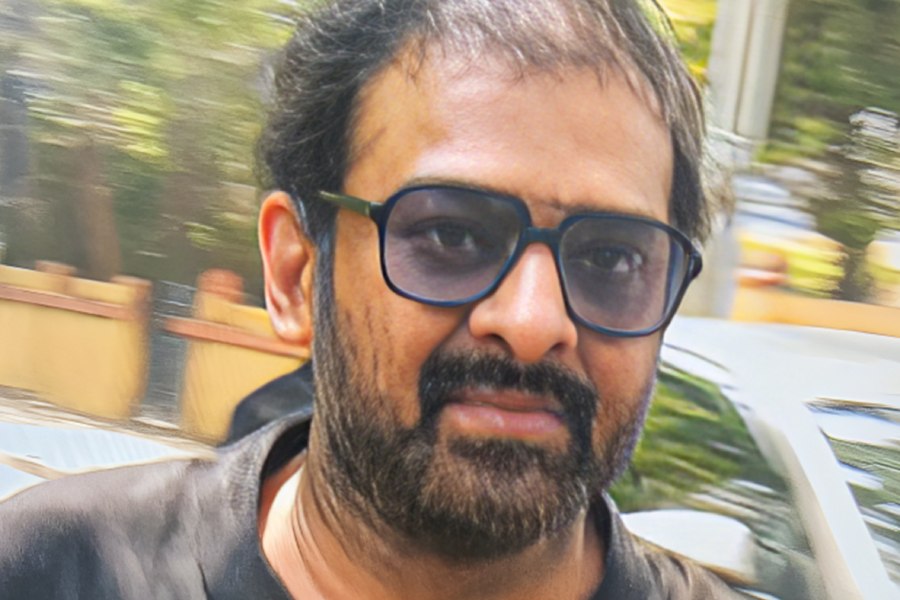 An AI-generated photo of Prabhas