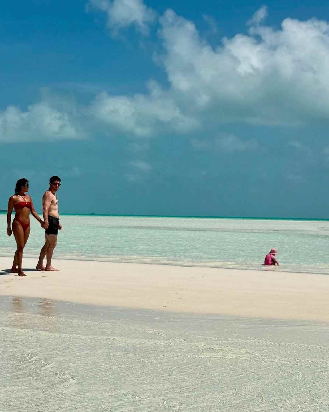 Actress Priyanka Chopra Jonas soaked in the sun in sizzling beachwear during her birthday getaway with husband Nick Jonas and daughter Malti.