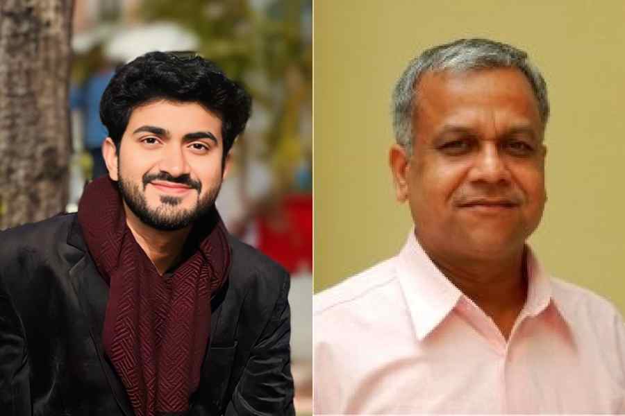 University of Delhi scientists Amaan Buniyaadi and Vinod Kumar.