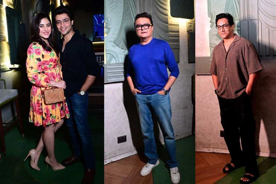 Ridhima Ghosh and Gaurav Chakrabarty, Saswata Chatterjee and Sagnik