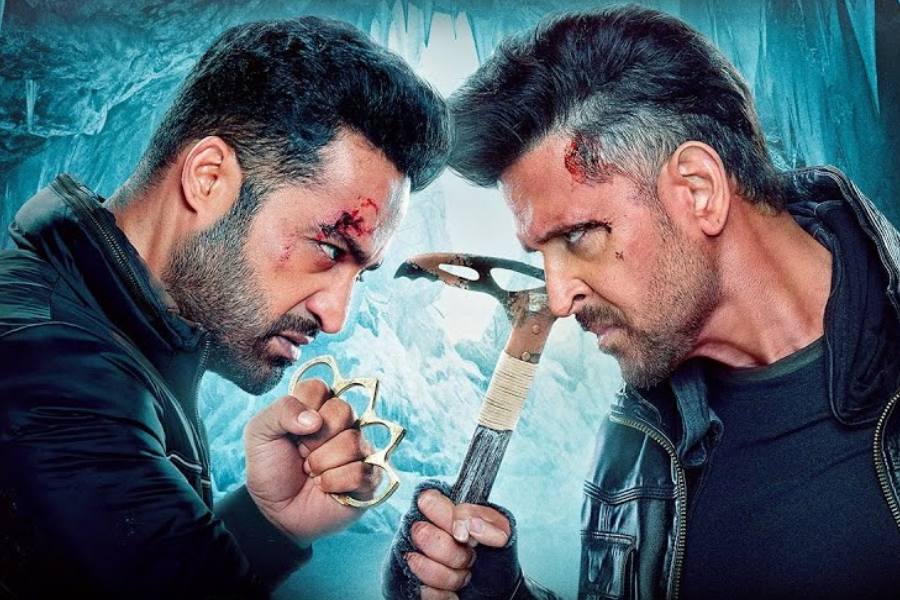 Hrithik Roshan and Jr NTR in ‘War 2’