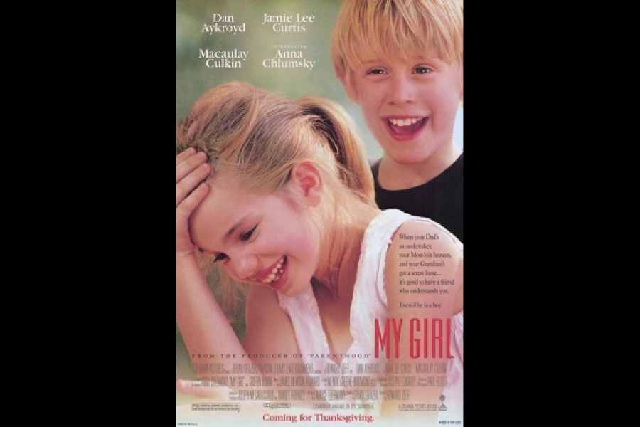 Macaulay Culkin’s character in the 1991 hit film My Girl dies of severe allergic reaction after being stung by bees