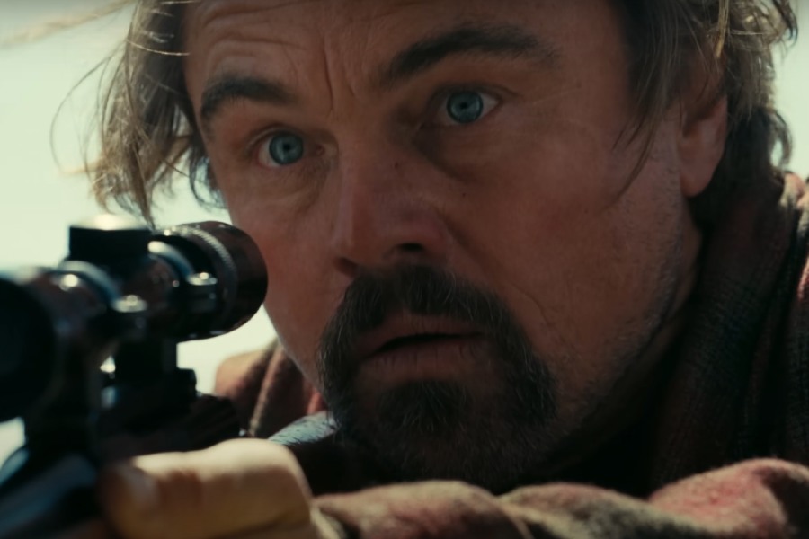 A still from ‘One Battle After Another’ trailer