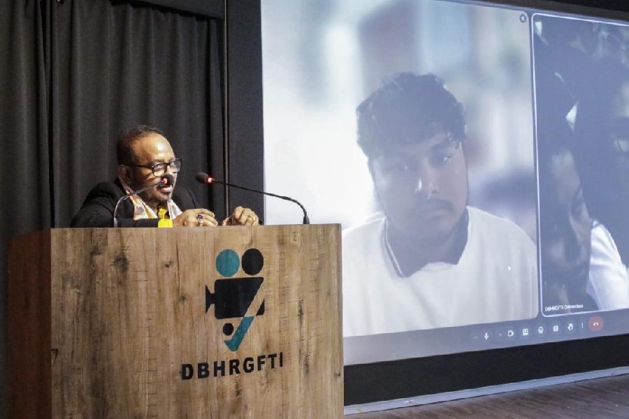Vidhu Kota during the virtual interaction