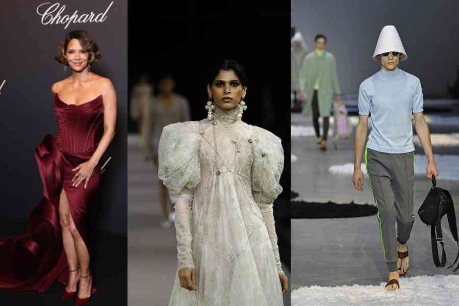 Halle Berry, Vivienne Westwood, Prada at Milan Fashion Week