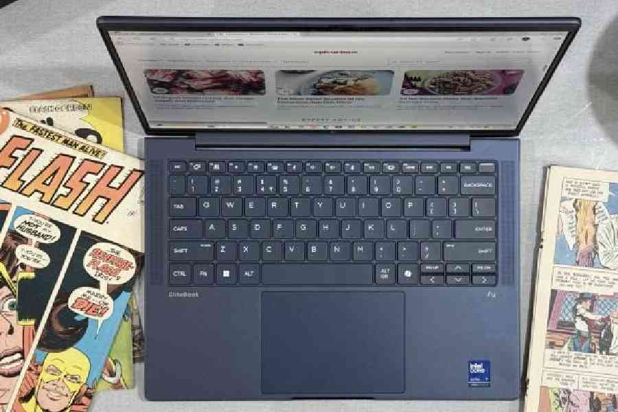 The keyboard is well-designed and makes typing a comfortable experience. Picture: Mathures Paul