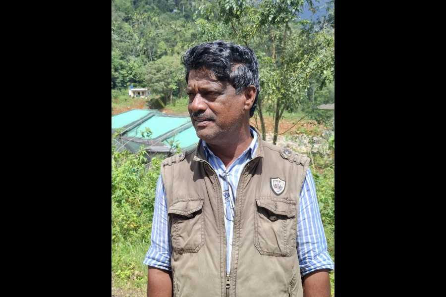 C H Sulaiman, watcher at the Harrisons Malayalam Plantation at Mundakkai