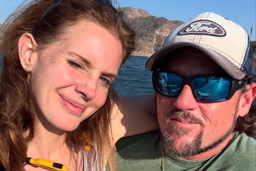 Lana Del Rey with Jeremy Dufrene