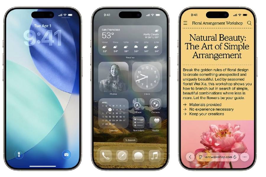 With the optical qualities of glass and a sense of fluidity, Liquid Glass brings an expressive new design to your Lock Screen, Home Screen, Control Centre, apps and more
