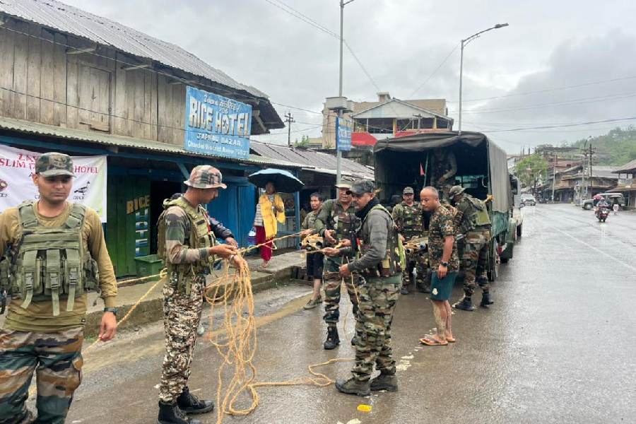 Assam Rifles provides critical aid to remote village in Manipur under Operation Jal Rahat 2.0