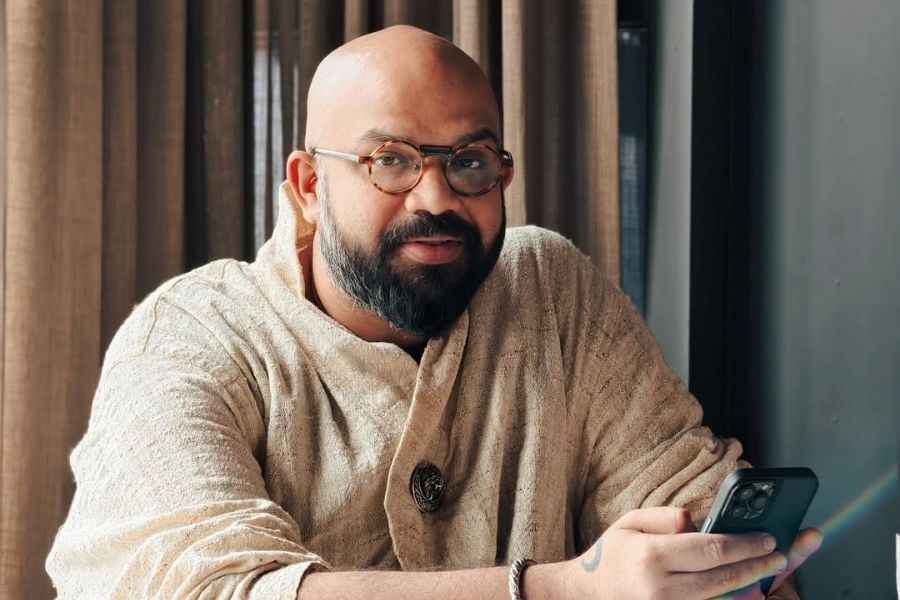 Abhisek Roy, fashion designer and owner of Roy Calcutta, has deliberately chosen to keep his creative process untouched by AI tools