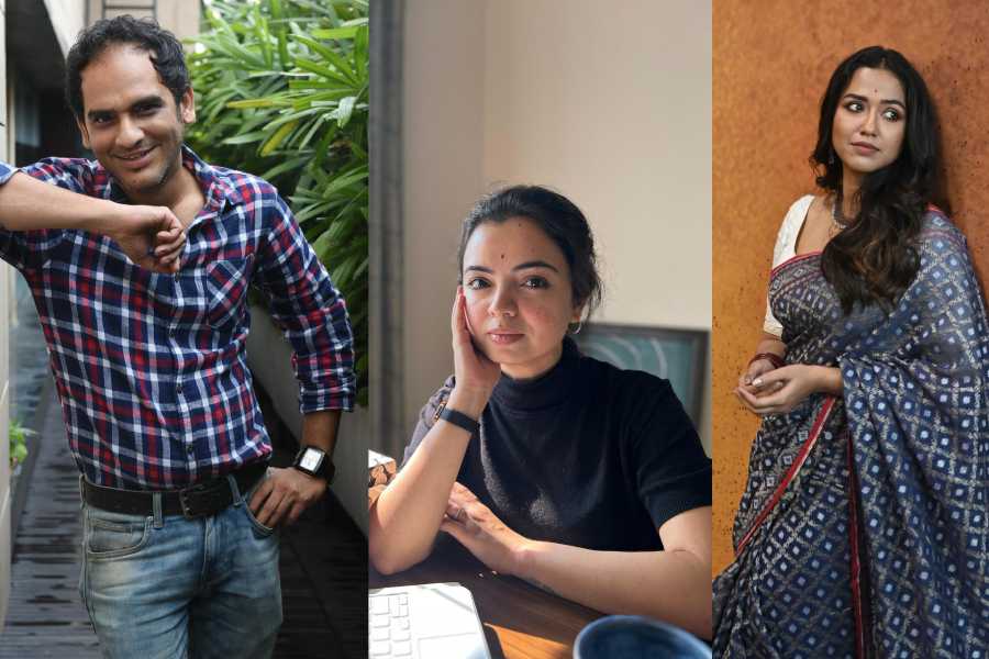Ritwick Chakraborty, Pritha Chakraborty and Sohini Sarkar