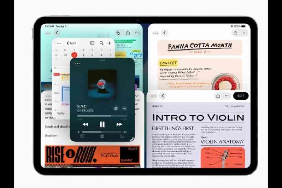 The powerful and intuitive new windowing system lets users fluidly resize app windows, place them exactly where they want, and open even more windows at once
