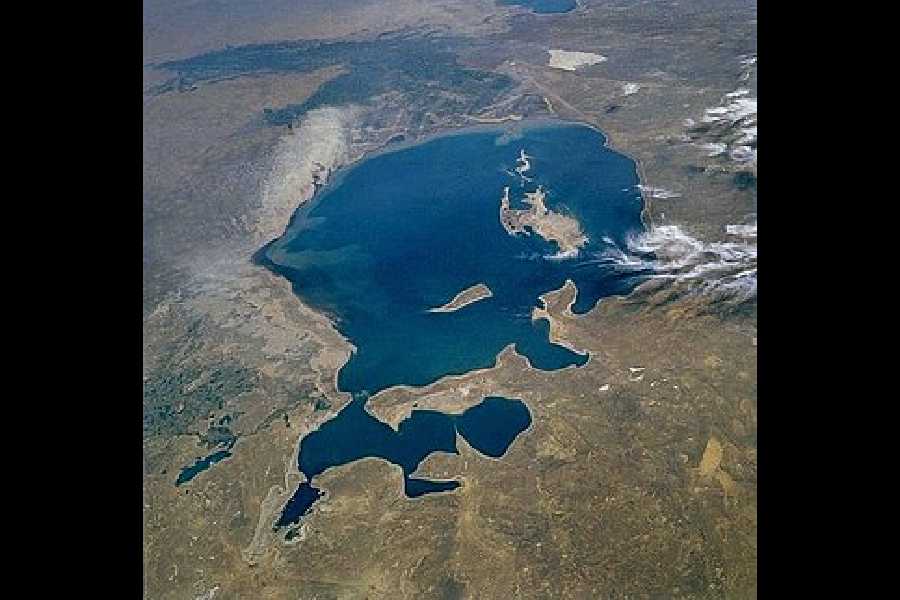 The Aral Sea in 1989