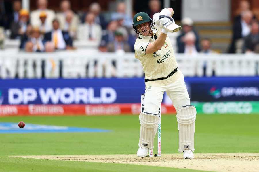 ICC World Test Championship Final - South Africa v Australia - Lord's Cricket Ground, London, Britain - Australia's Steve Smith in action