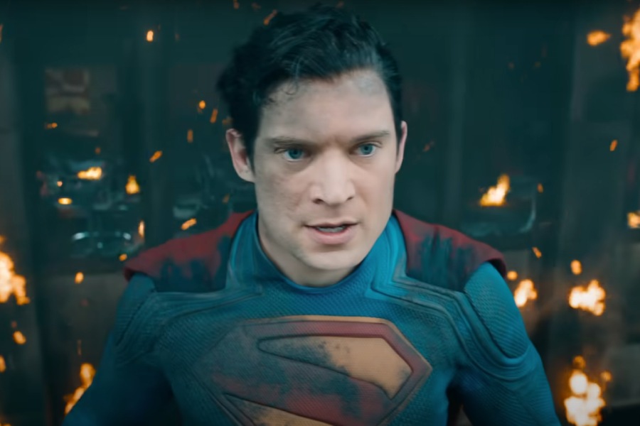 David Corenswet as the Man of Steel in Superman