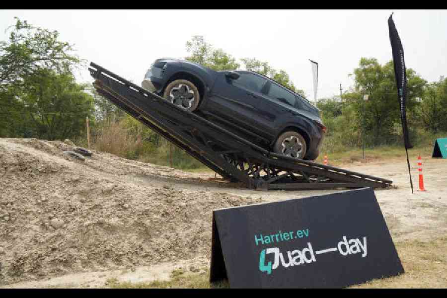 The see-saw ramp gives its share of thrills