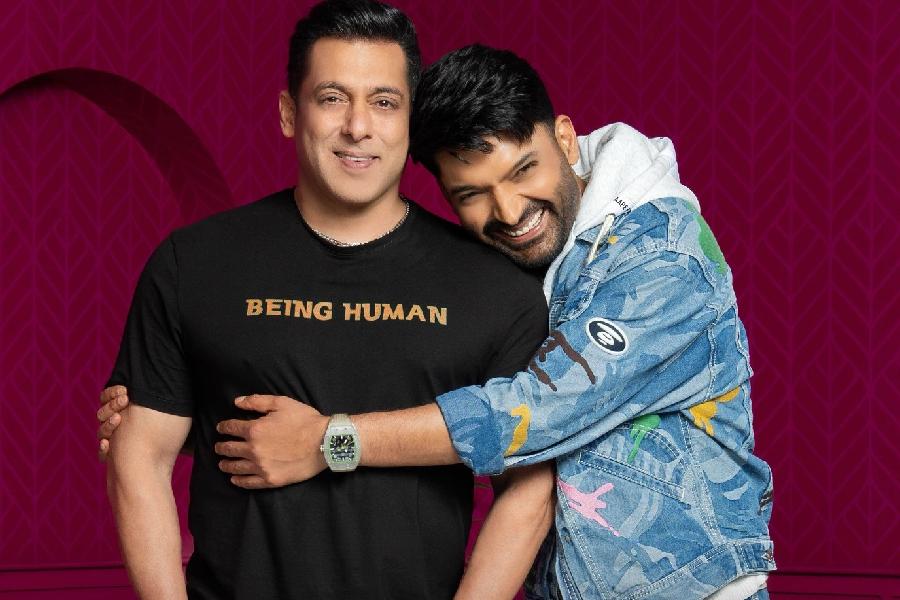 Salman Khan and Kapil Sharma on ‘The Great Indian Kapil Show’