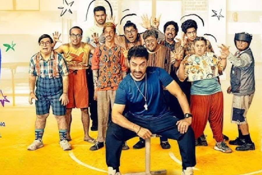 A poster of ‘Sitaare Zameen Par’