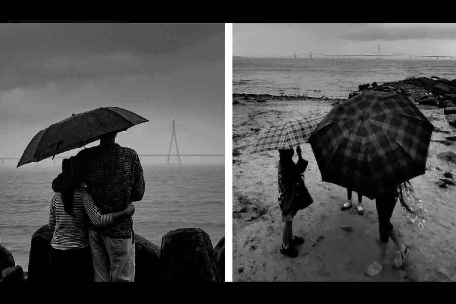 Joshua Karthik's black-and-white shots taken on iPhone